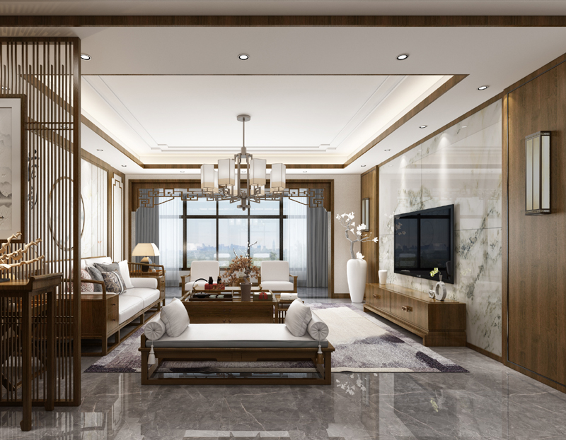 古風(fēng)簡約中式裝修設(shè)計(jì)效果圖